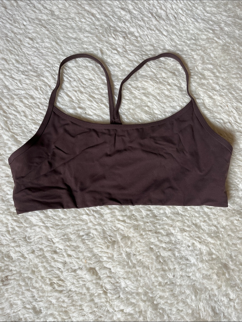 Vuori All The Feels Bra in Brown Size L